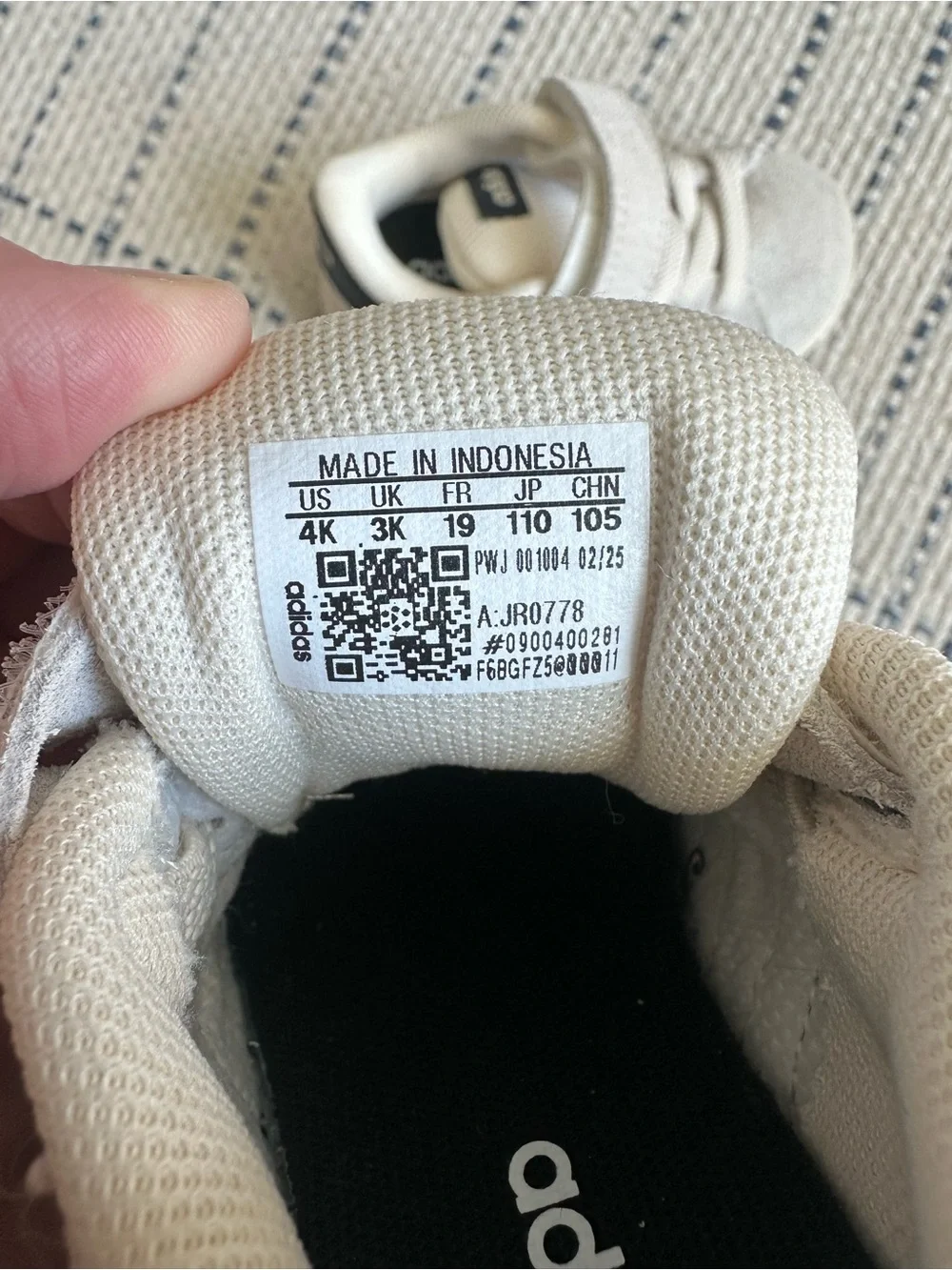 Adidas suede baby sneakers! Worn once
